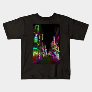 Acid Trip Nights Kids T-Shirt